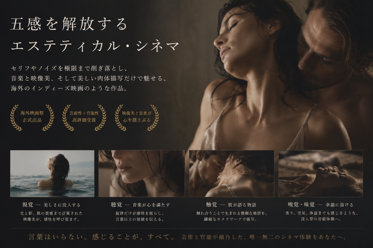 安易な刺激は、もういらない。人生の成熟期を迎えた40代が、今こそ出会うべき「本質を満たす」アダルト作品