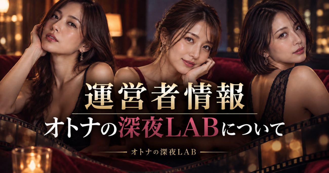 運営者情報｜大人の深夜LABについて